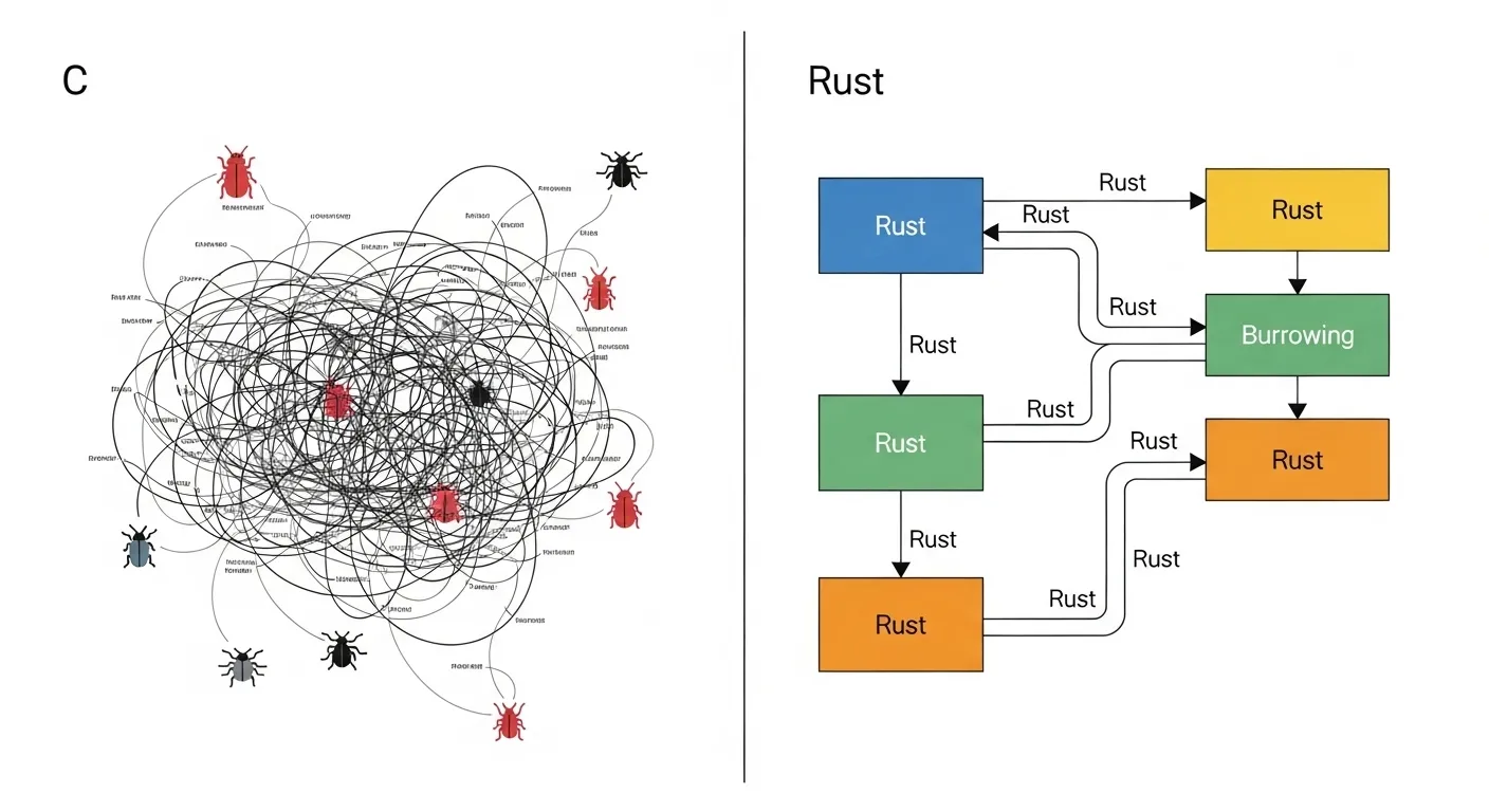 Memory Safety: Manual vs Compile-Time Guarantees