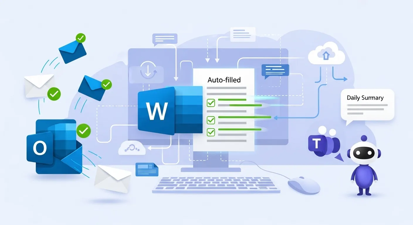 Automating Outlook, Word, Teams