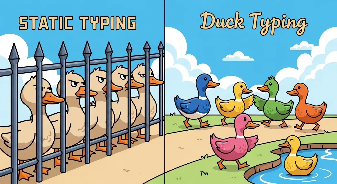 Duck Typing vs Static Typing